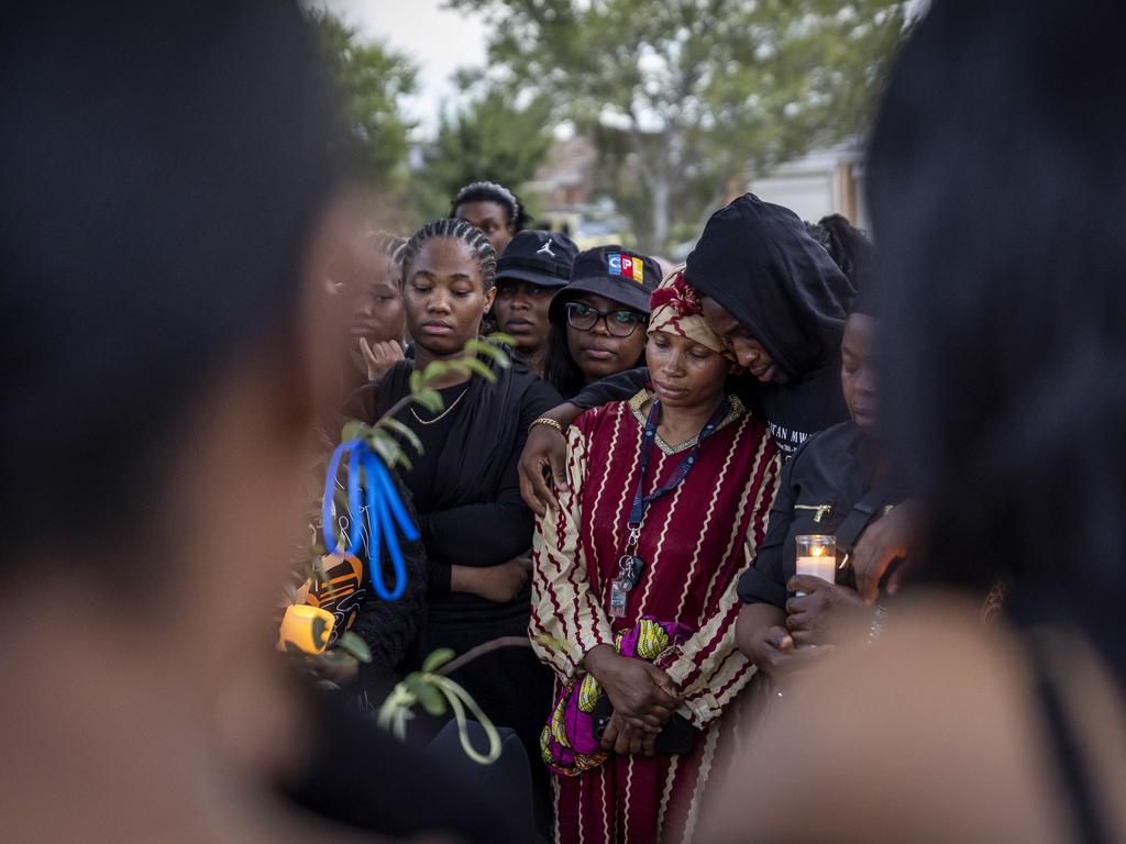 Mourners called Nathan a ‘kind soul’ and the ‘comedian’ of the family. Picture: Jake Nowakowski