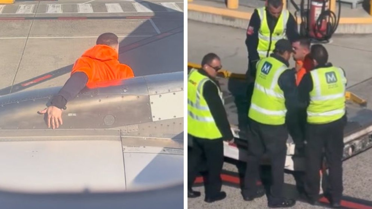 ‘Screaming’: Passenger opens emergency exit