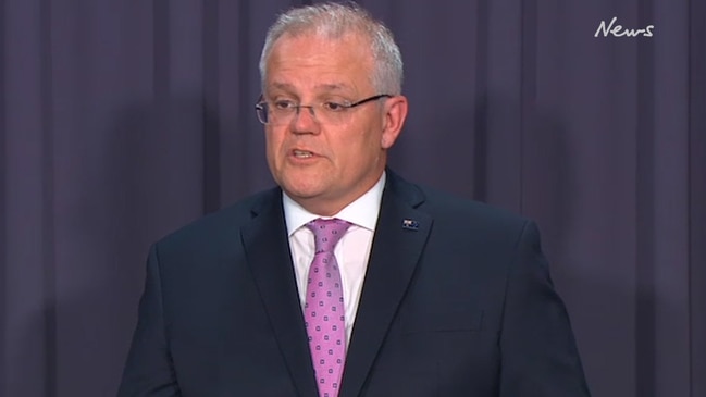 Scott Morrison announces Bridget McKenzie's resignation