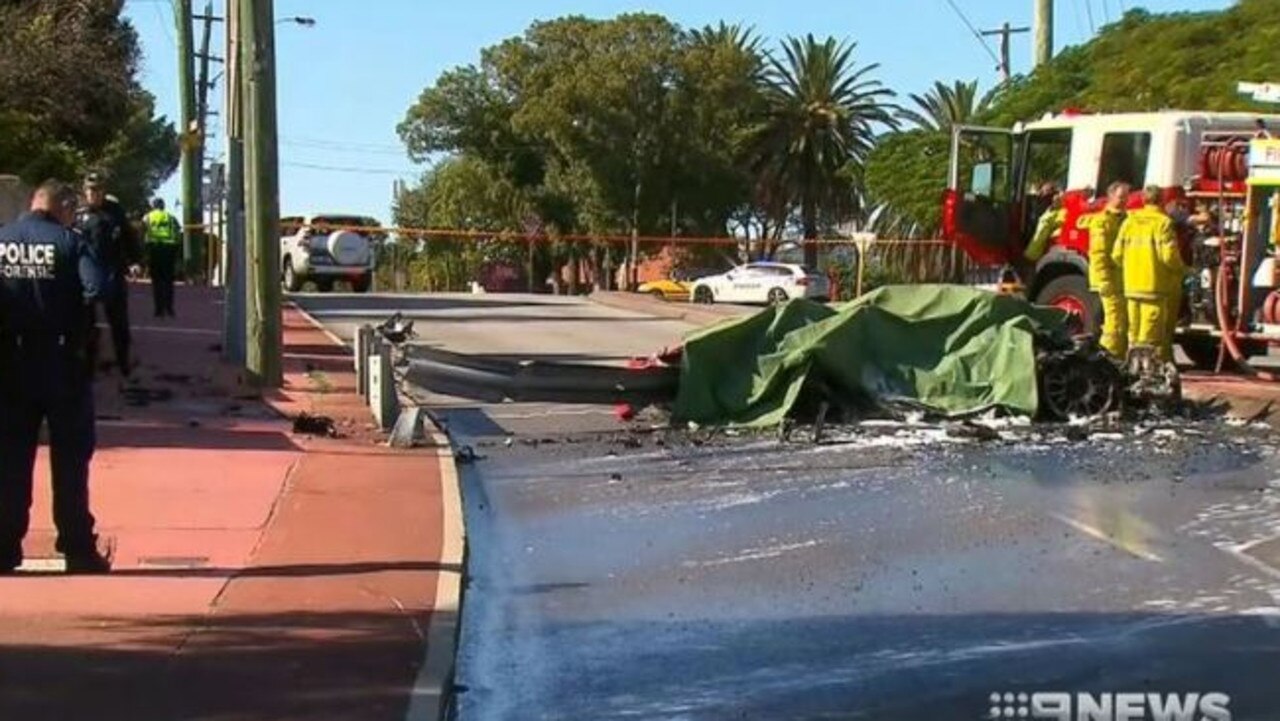 A Woman Has Died In Fiery Crash In Perth After A Ferrari Was Allegedly ...