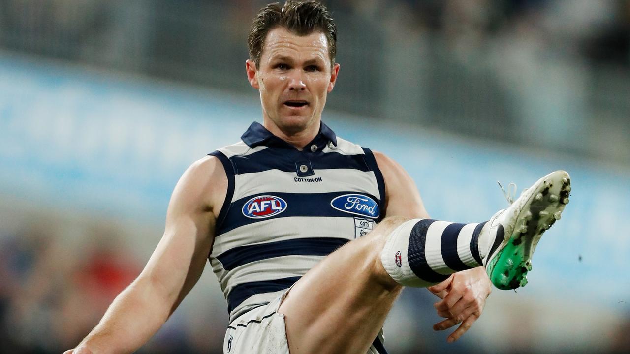 Geelong takes on the Western Bulldogs tonight. Picture: Getty Images