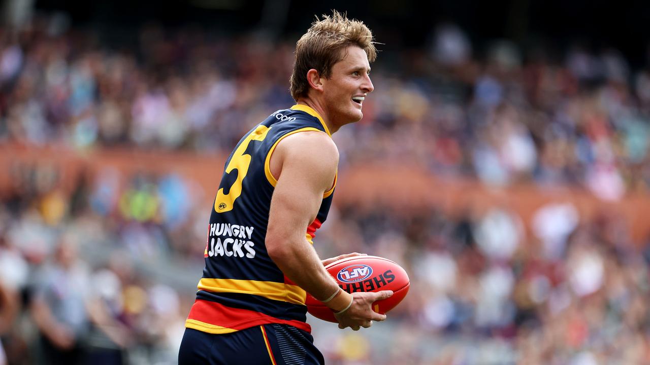 Matt Crouch is back for the Crows. Picture: James Elsby/AFL Photos via Getty Images