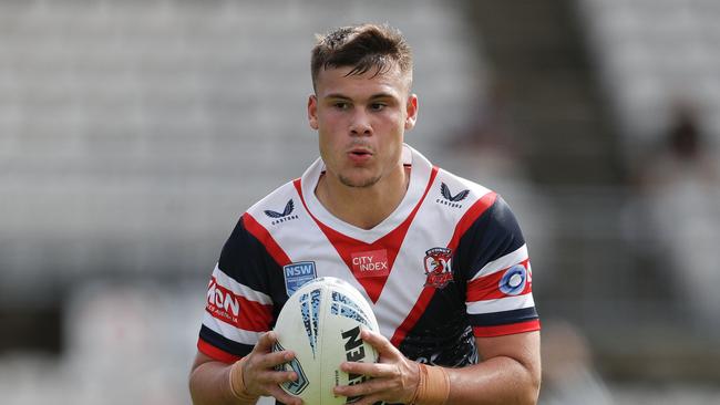 Sydney Roosters youngster Ethan Roberts has stayed true to the Tricolours. Credit: Bryden Sharp/BSP