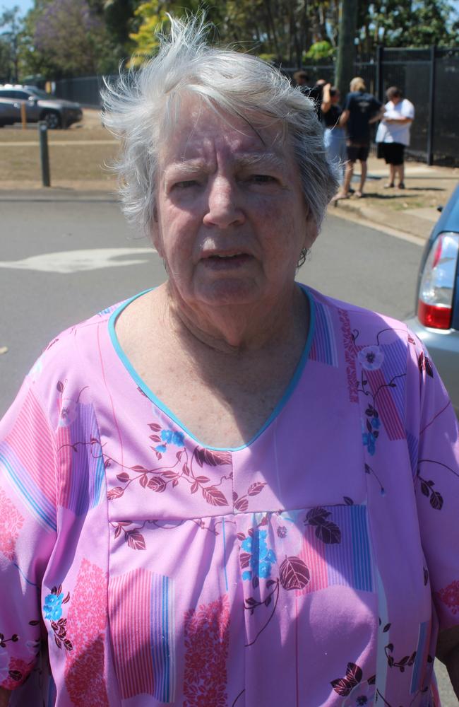 Undecided voter Isabel Long made up her mind in the polling booth on Saturday.