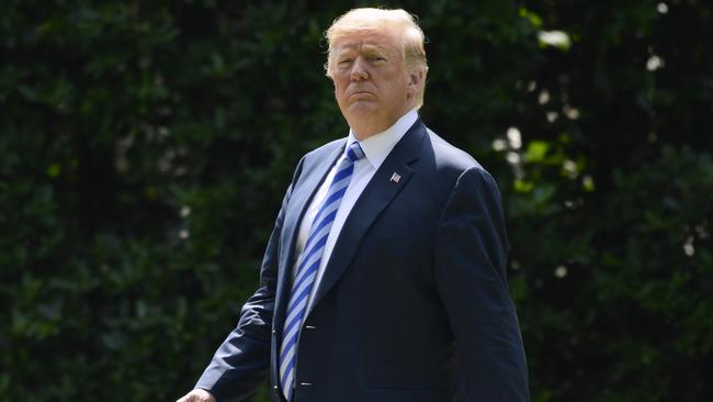 US President Donald Trump. Picture: AP