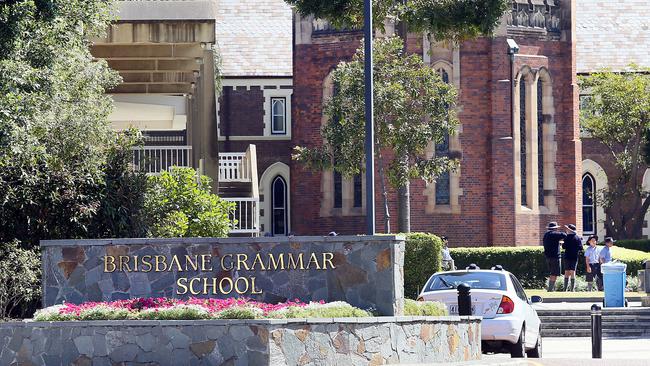 Brisbane Boys Grammar headmaster Anthony Micallef advised parents in a letter that the school is about to relive one of its darkest chapters. Picture: Glenn Barnes