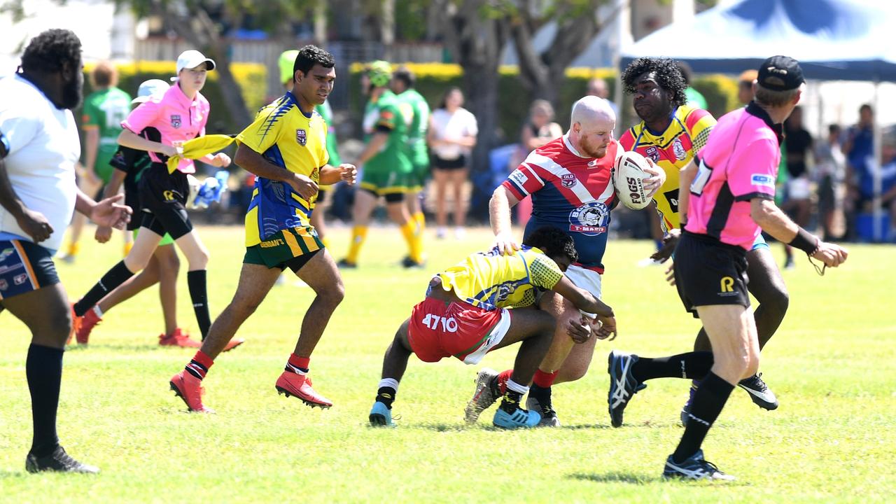 RUGBY LEAGUE - A DAY AT THE PARK: Woorabinda Warriors II vs Calliope Chooks