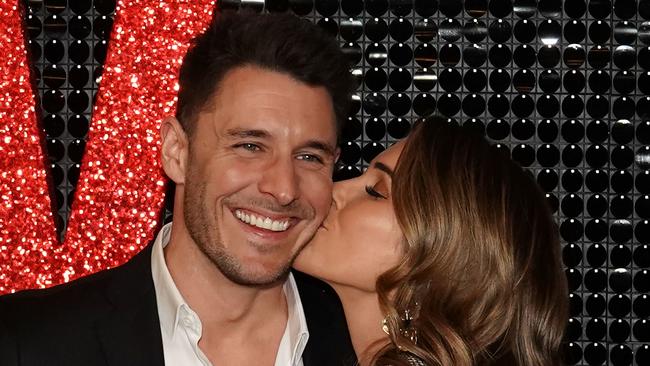 Georgia Love and Lee Elliott have split after four years of marriage. Pic: AAP Image