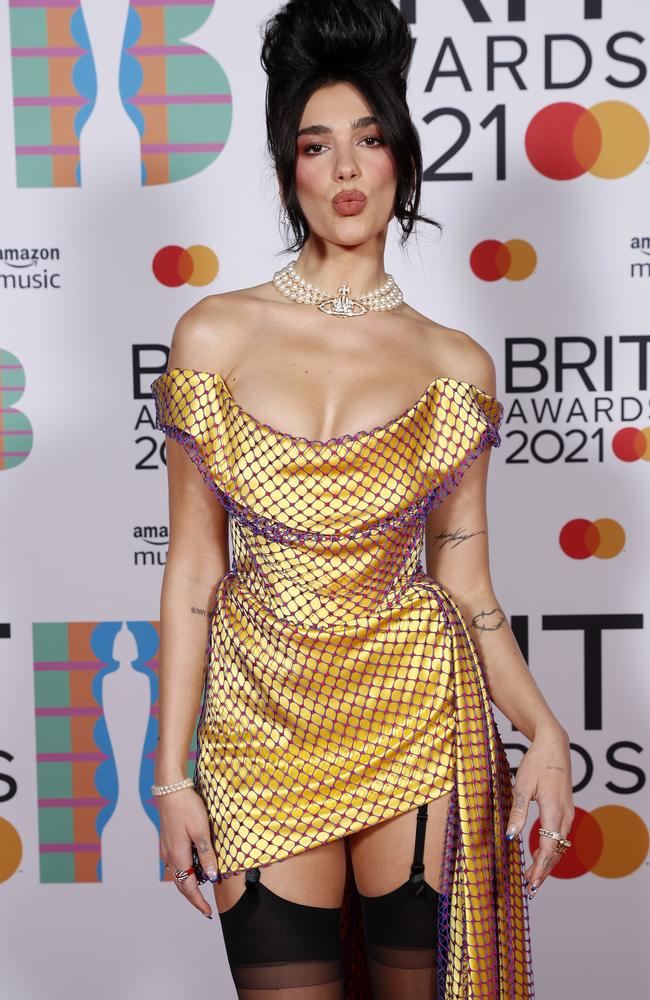 Dua Lipa. Picture: David Benett/Getty Images