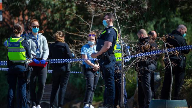 A young female jogger was attacked by a male stranger on Thursday morning. Picture: Mark Stewart
