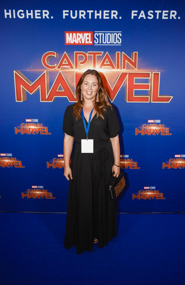 Captain marvel best sale sky premiere