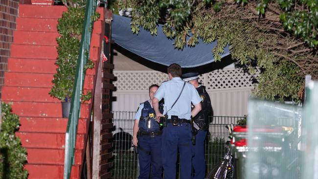 Police have established a crime scene at the Maroubra units.