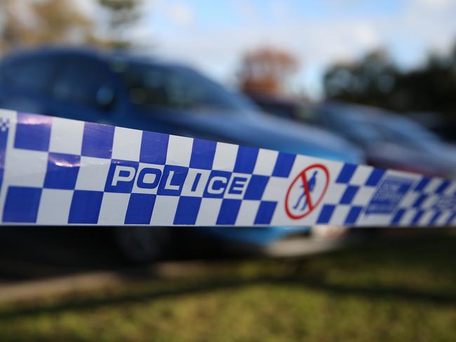 MELBOURNE, AUSTRALIA- NewsWire Photos June 25 2022,  Generic View of Police line tape at a crime scene.Picture: NCA NewsWire /Brendan Beckett