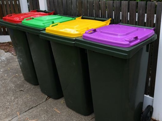 Many are worried there will be too many bins and nowhere to store them. Picture: Supplied