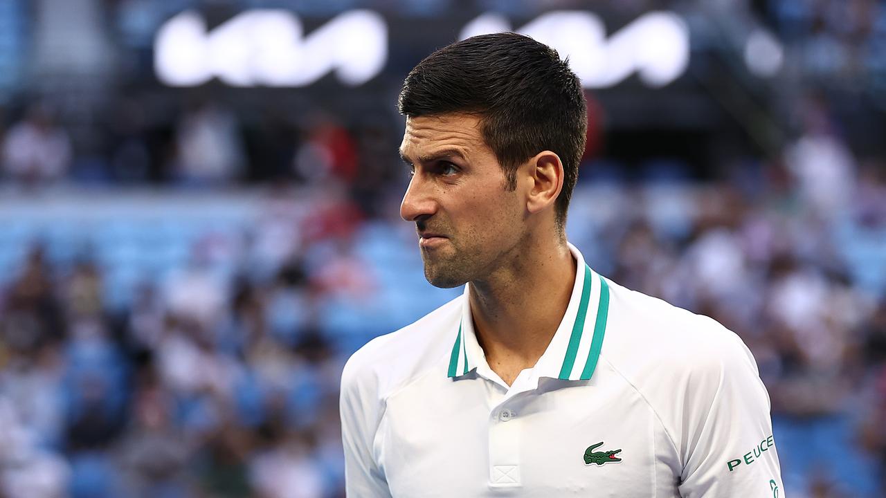 Novak Djokovic can stay in Australia until at least Monday. Picture: Getty Images