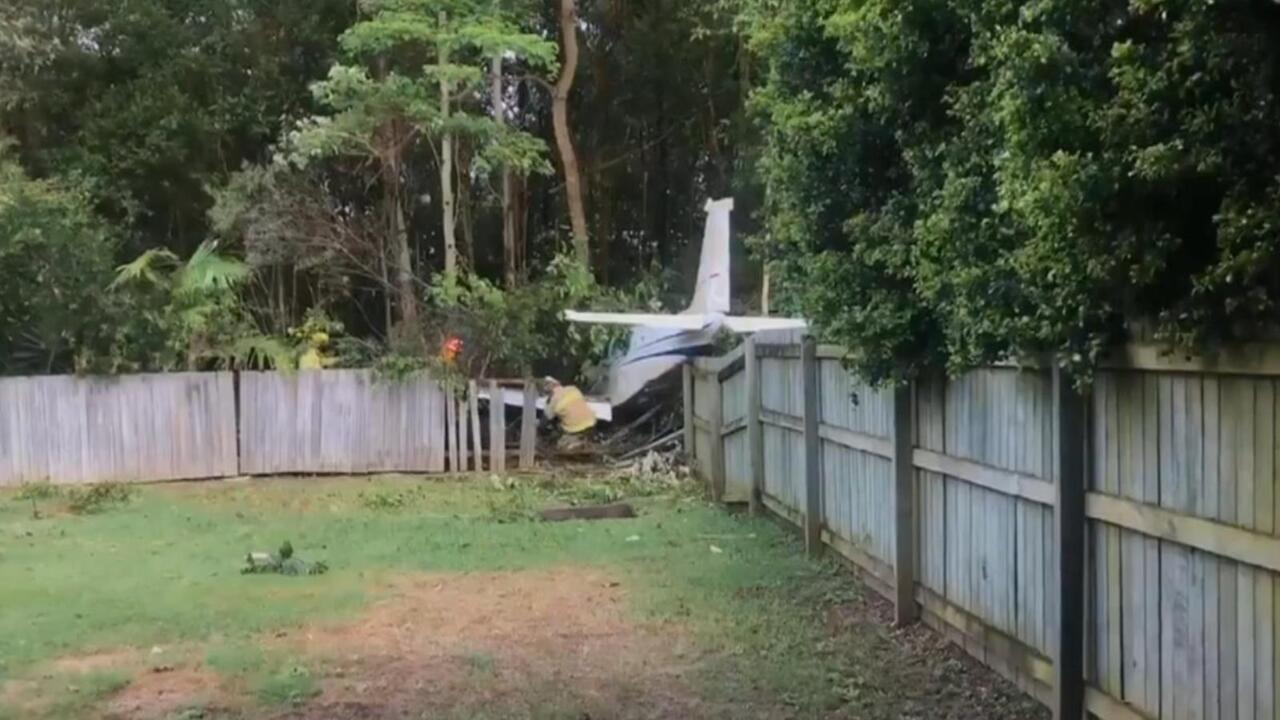 Plane Crashes Into Sunshine Coast Property | Sky News Australia