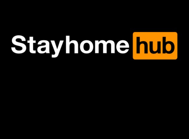 The site has also changed its name to "Stayhome Hub"