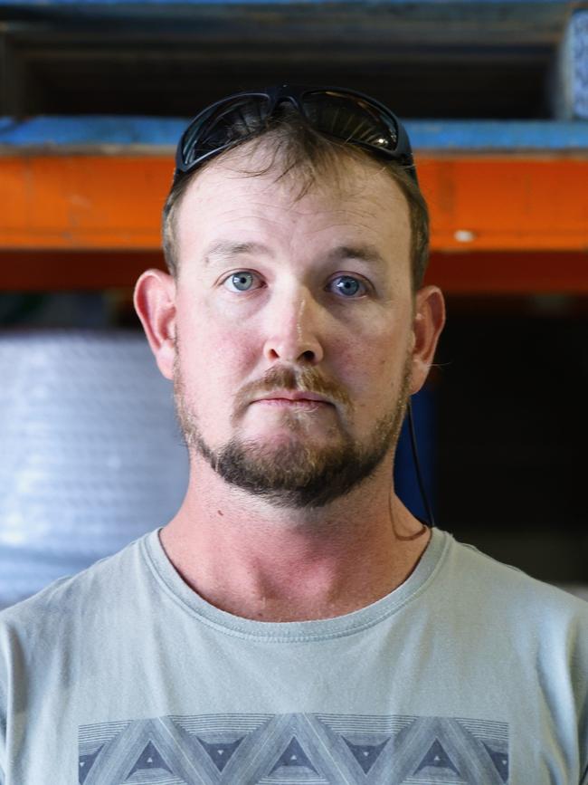 The Gulf of Carpentaria Commercial Fishermen Association is angry that the state and federal governments propose to ban gillnet fishing for a 3,000 square kilometre section of Gulf waters, in addition to the 750 square kilometre area that is already off limits. Skipper Kieran Howard is one of the 85 commercial licence holders who will be affected by the fishing ban. Picture: Brendan Radke