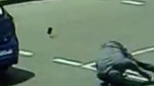 Footage of the horrific hit-and-run.