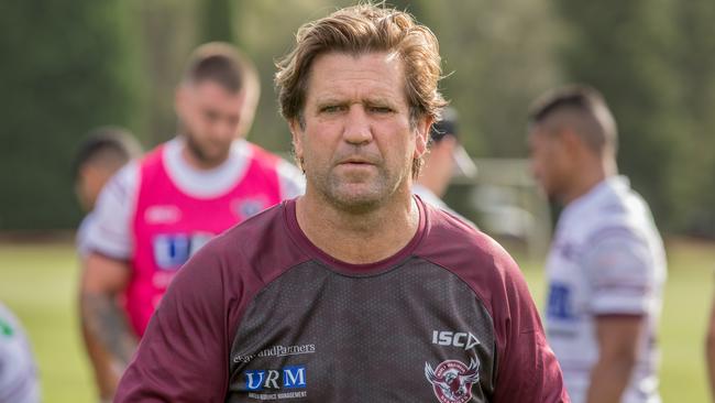 Des Hasler is prepping his troops for an intense start. Image: Supplied.