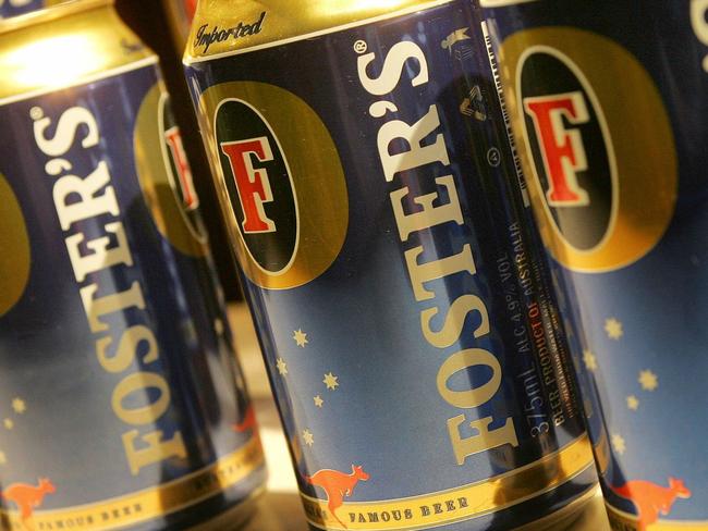 Fosters beer, while an Aussie icon, was first brewed by Americans in Melbourne.