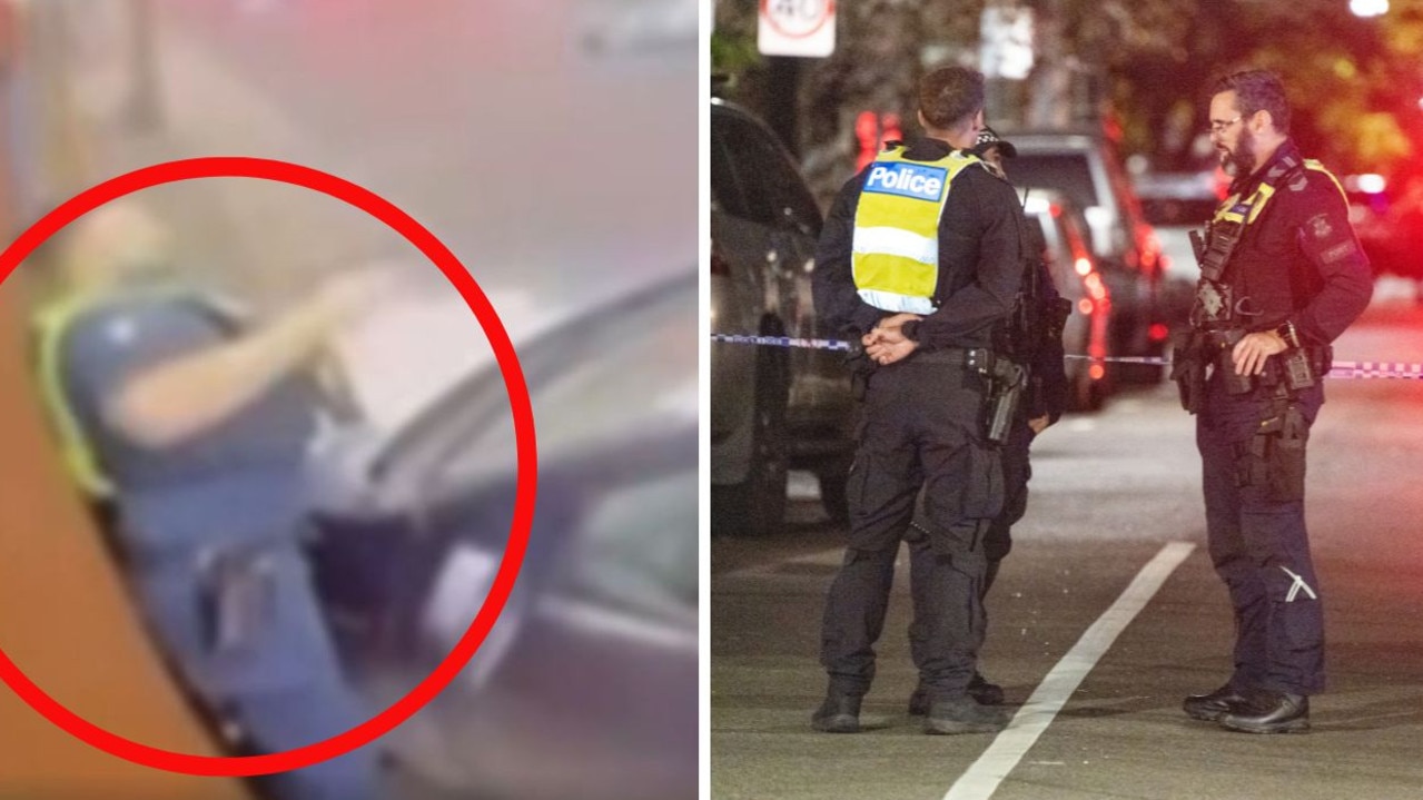 ‘Screaming’: Cop crushed by car, woman shot