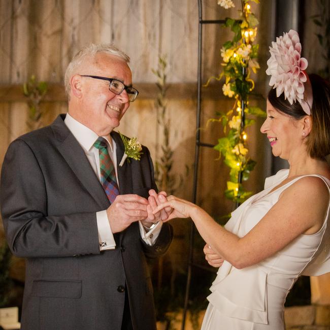 Andrew Wilkie and Clare Ballingall. Picture: RICHARD JUPE