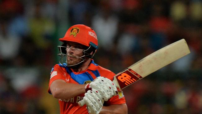 Aaron Finch belted 72 off 34 balls.