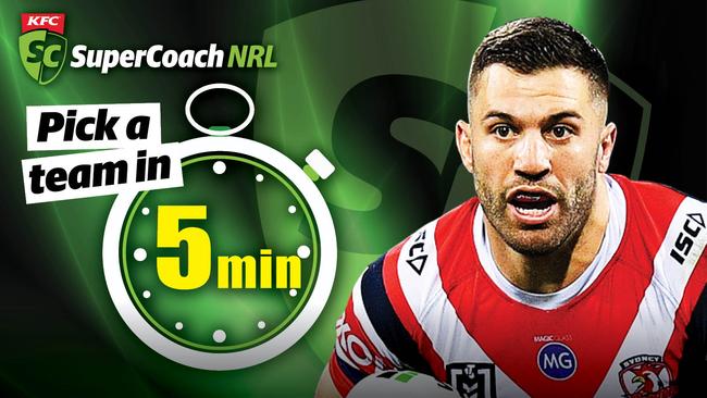 Everything you need to pick a gun KFC SuperCoach NRL team in five minutes.