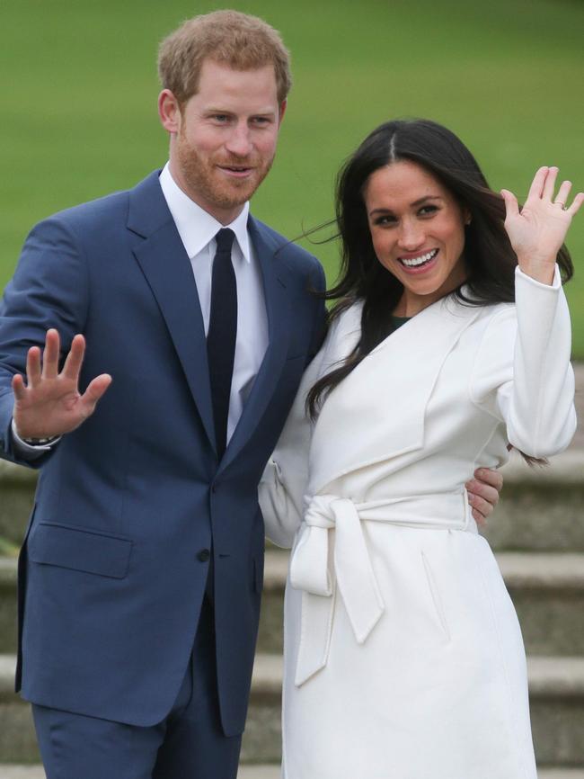 The Duke and Duchess of Sussex, Prince Harry and Meghan. Picture: Daniel Leal-Olivas/AFP