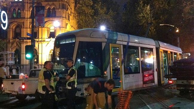 Woman Injured In Tram Smash In Melbourne's CBD | The Courier Mail