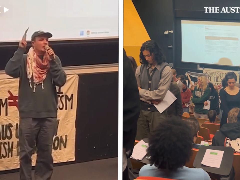 Sydney Uni students reject anti-Semitism definition, back one-state solution