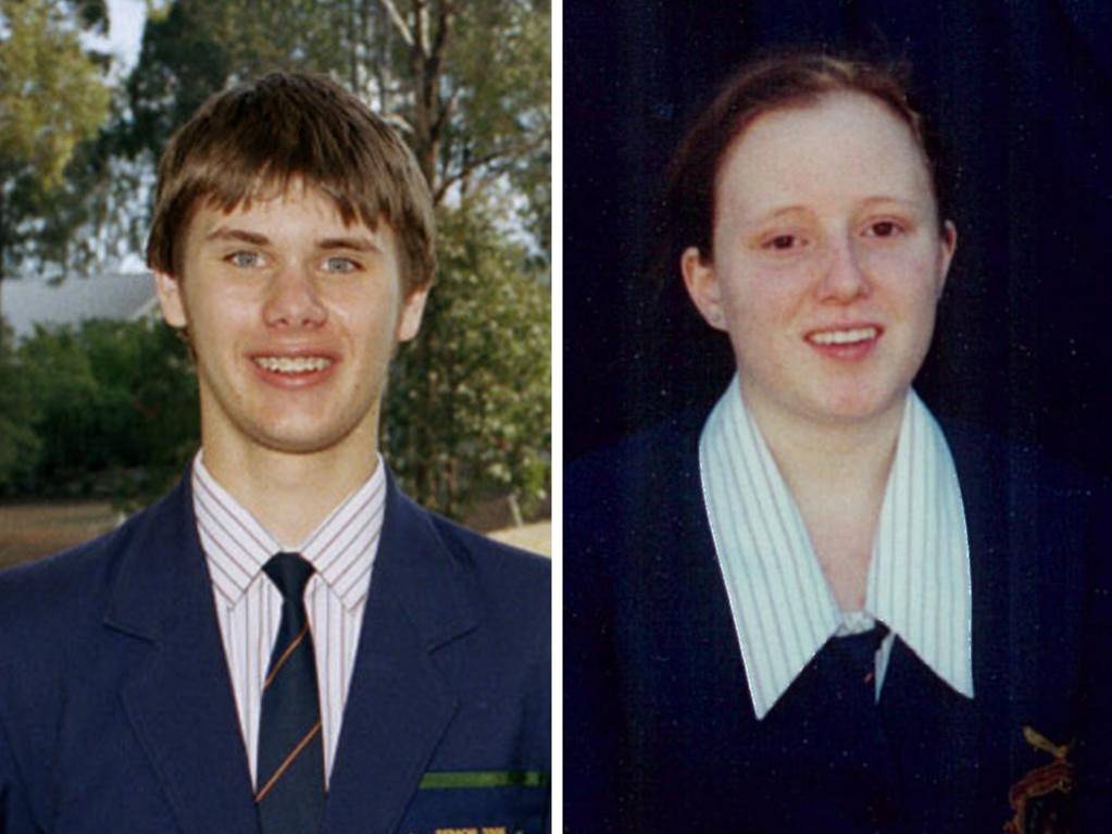 Tim Evans and Colleen Evans (nee Stevens) as students at West Moreton Anglican College.