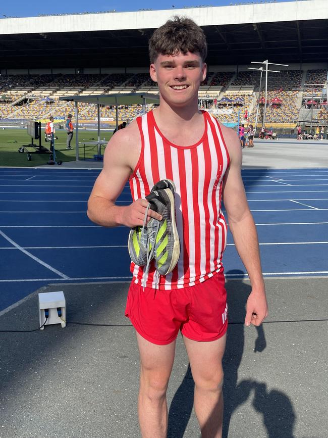 Thomas Purcell of IGS after his GPS win in October.