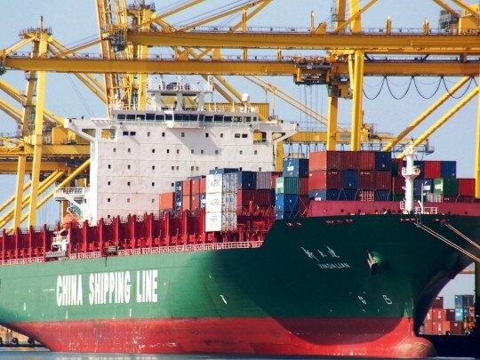 The container vessel Xin Da Lian.