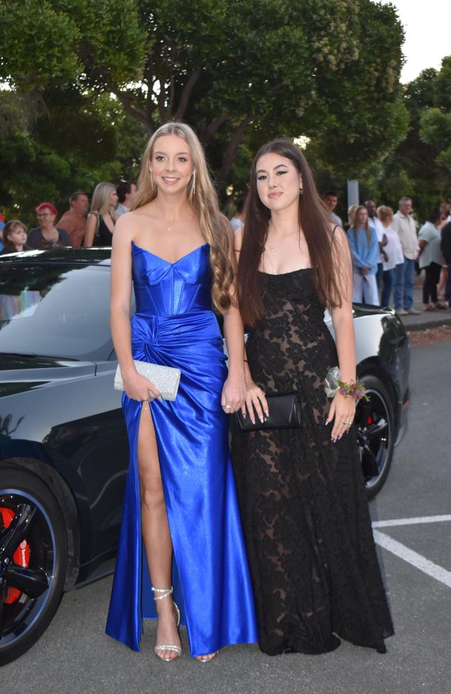 Students at Kawana Waters State College Year 12 formal 2024.