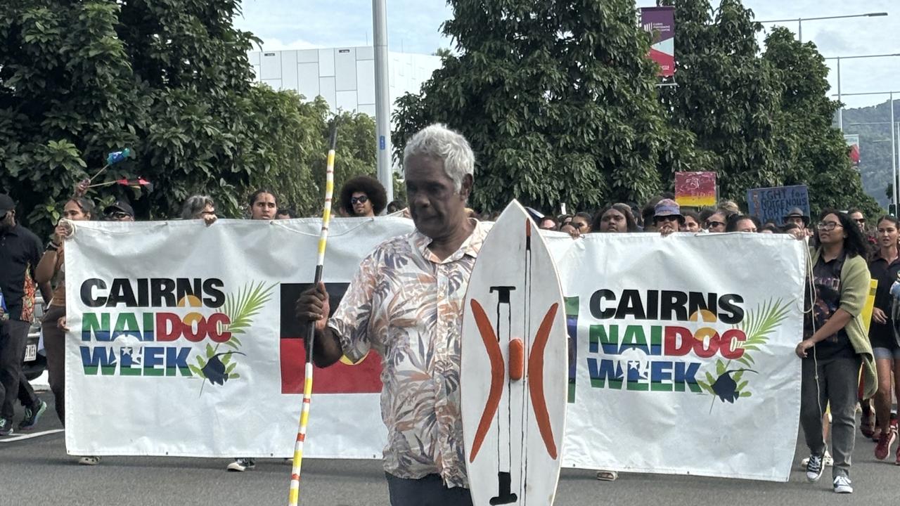 Cairns kicks off NAIDOC week with loud and proud march