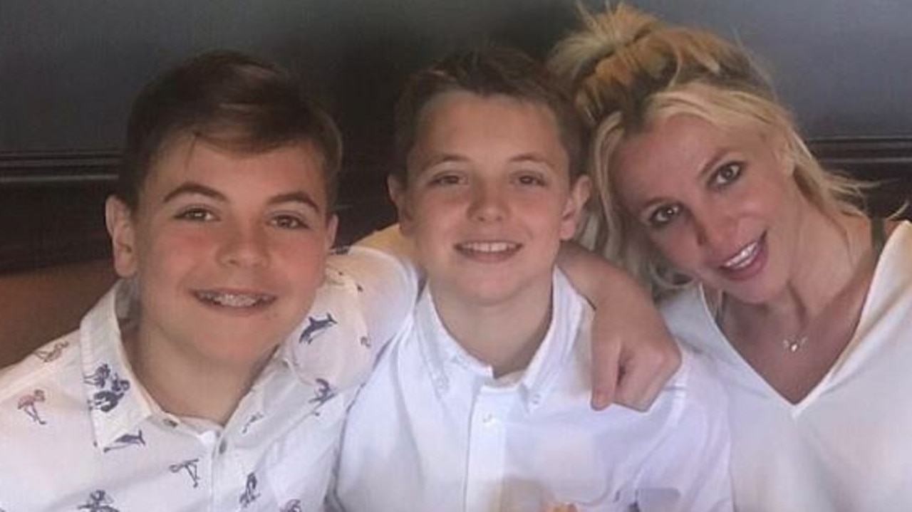 The videos were apparently recorded when Spears’ sons were 11 and 12.