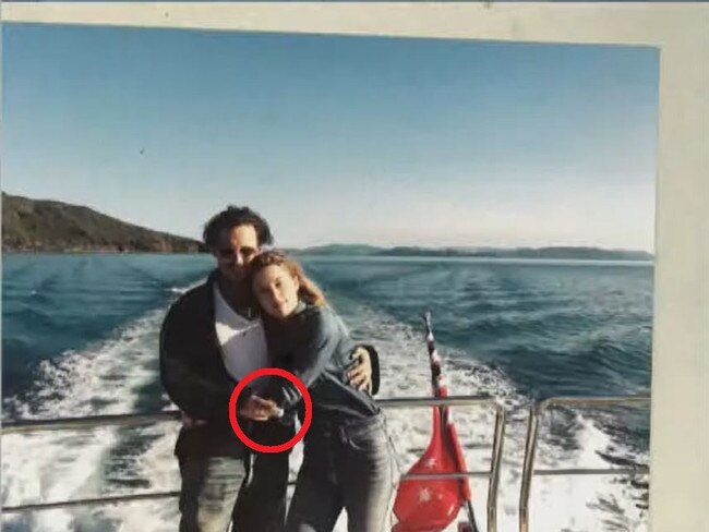 A picture of Johnny Depp, whose finger is bandaged after the Gold Coast incident, and Amber Heard on holiday in Australia.