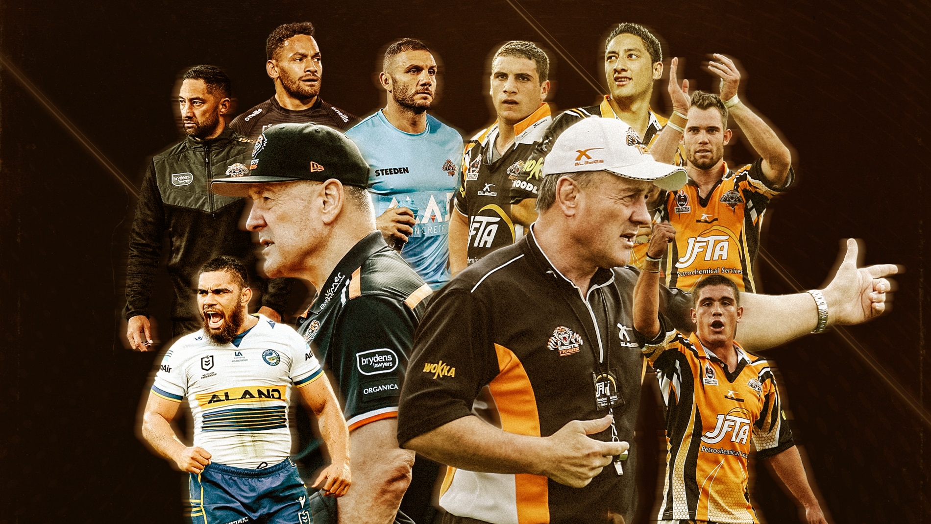 Wests Tigers 2022, Tigers' trio of Sheens, Marshall and Farah reunite to  rekindle 2005 magic