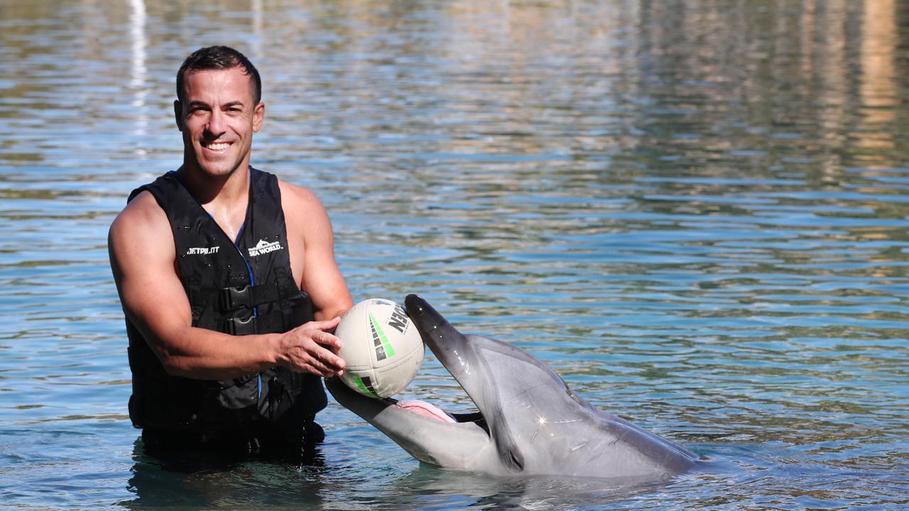 Gold Coast Titans vs Dolphins pre-game with Corey Thompson for Joseph  Pouniu, Liam Hampson charity