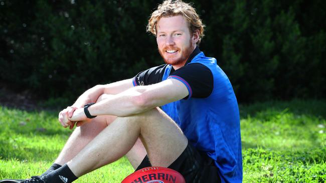 Tim O’Brien joined the Western Bulldogs as a free agent. Picture: Rebecca Michael