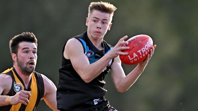 Lachlan Read in action for St Mary’s. Picture: Andy Brownbill