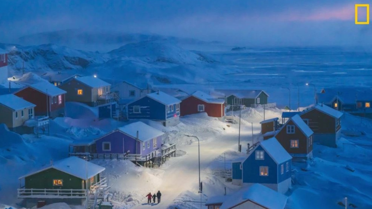 The colours of the buildings distinguish what they are used for. Picture: William Chu /National Geographic Travel Photo Contest