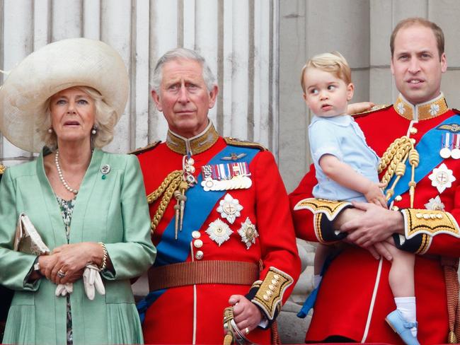 Prince Charles, Camilla, Duchess of Cornwall and Prince William have recently taken a much larger public role as the Queen suffers ongoing health issues. Picture: Getty Images