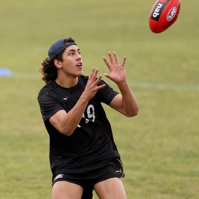 Leiu entered the Ranges program at 15. Picture: Jonathan DiMaggio/Getty Images