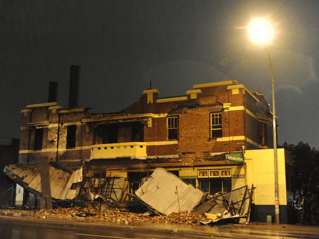 A fire destroyed White Bay Hotel in 2008 but the site remains empty after the state government snapped it up. Picture: Supplied