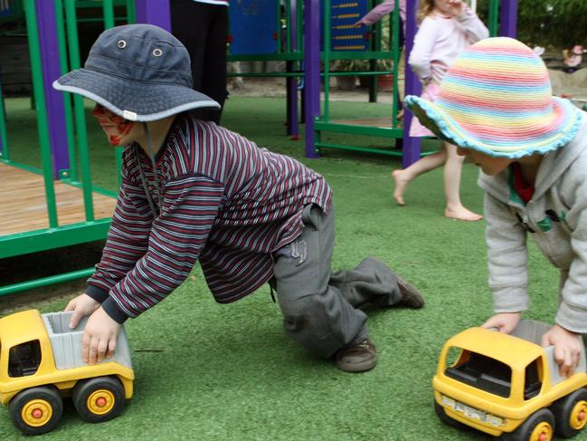 Generic images of children playing at C and K's Newmarket Childcare Centre.