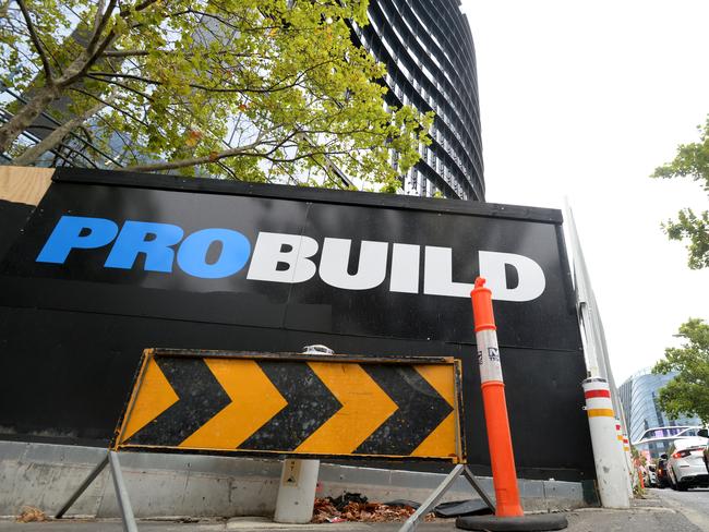 Probuild was one of Australia’s biggest builders. Picture: NCA NewsWire / Andrew Henshaw