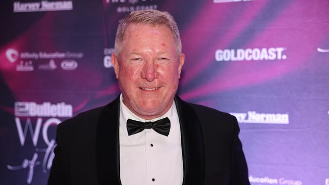 Michael Long at Gold Coast Bulletin Women of the Year Awards Presented by Harvey Norman 2024. Picture, Portia Large.